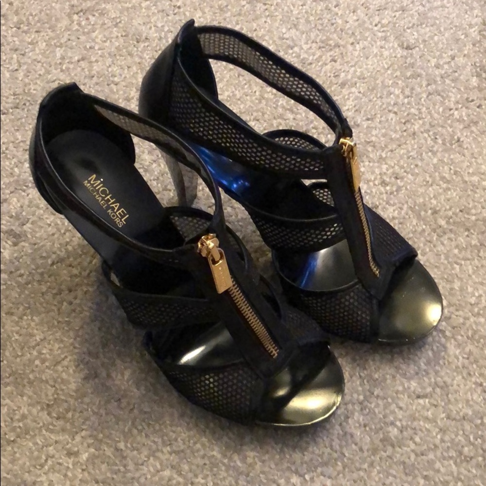 Netted Michael Kors Heels